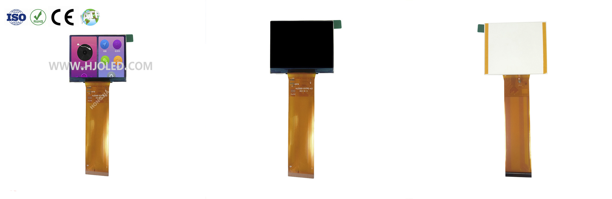 एसपीआई/एमसीयू इंटरफेस के साथ 2.55-इंच लैंडस्केप एलसीडी स्क्रीन 320*240