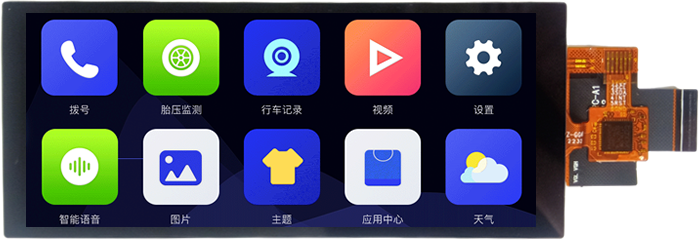 इलेक्ट्रॉनिक उत्पादों में 400*960 रिज़ॉल्यूशन वाली 3.99 इंच लंबी स्ट्रिप एलसीडी स्क्रीन की अनुप्रयोग संभावनाएं