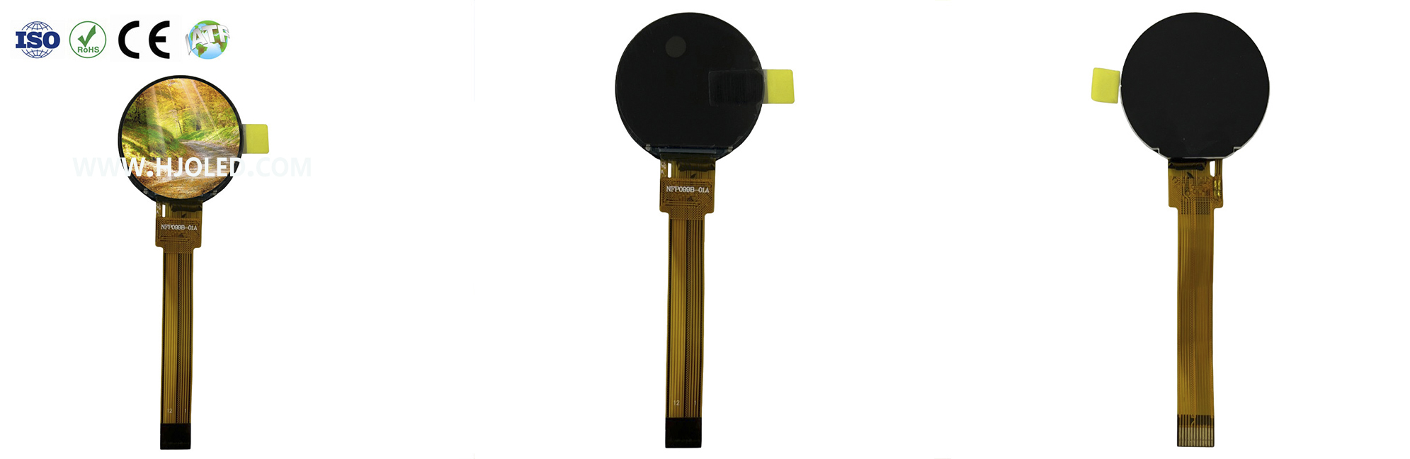 0.99-इंच गोल एलसीडी स्क्रीन: छोटा आकार, बड़े उपयोग